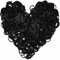 Yowamho 900 Black Rubber Band with 24 S-clips and 1 Small Crochet, Elastic, Not Easy to Break