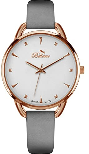 Bellevue Automatic Women's Analog-Digital Watch with Non-Applicable Strap S0367526, Multicoloured, Strip