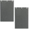 for Makita 2X Sander Carbon Backing Plate 424057-1 Carbon Replacement Sander Back Mat Compatible with Makita M9400B 9403 MT190