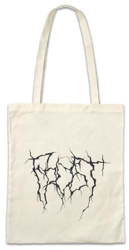 Urban Backwoods Frost Typo Blackmetal Hipster Bag Beutel Stofftasche Einkaufstasche