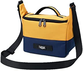 Camera Case Bag Yellow Shoulder Bag with Strap for Olympus E-M10, E-M10 Mark II, E-M10 Mark III, E-M10 Mark IV with Olympus OM SYSTEM M.Zuiko Digital ED 14-150mm f/4-5.6 II Lens