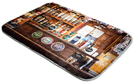 Shag Teppich Ultra Soft Plüsch Teppiche Kunstfell Teppiche Bar Theke Cool Beer