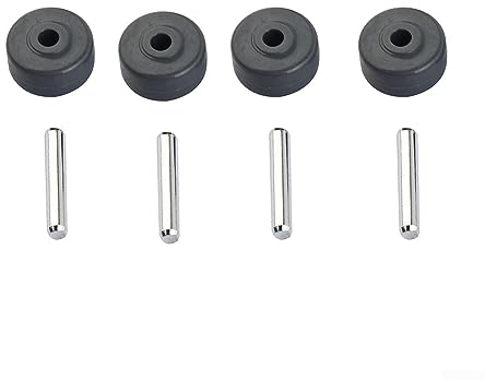 2 Set Vacuum Wheels, Replacement Part Front Wheel Vacuum Cleaner Accessories For Shark NV350 NV351 NV352 NV355 NV356e