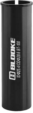 TRIWONDER Adaptateur de Tige de Selle de Vélo Réducteur de Tube de Selle pour Vélo de Route BMX 25,4/27,2/28,6/30,4/30,9/31,6/31,8/33,9/34,9mm (25,4mm à 28,6mm)