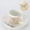 RAEF 90 ml-230 ml Kreative Pferd Anamorphic Tasse Spiegel Reflexion Tasse Becher Kaffee Tee-Set Mit Untersetzer