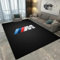 KmoNo Rennwagen B Logo Muster Flanell Teppich Wohnzimmer Teppich Home Dekoration Flur Fußmatten Geburtstagsgeschenk B2279 120X160CM