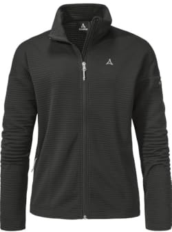 Schöffel Damen CIRC Fleece Jk Style Smue WMS, kreislauffähige Fleecejacke mit 2-Wege-Stretch, wärmende, schnell trocknende Outdoor Jacke mit fast 100 % Recyclingfähigkeit