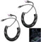 2 Pezzi Cavo Spirale USB A a USB C 0.4M-1.5M,5A Cavo di Ricarica Rapida Tipo C, Cavo Dati per Android Auto e CarPlay, Compatibile con Galaxy S23 S22 S21, Xiaomi - Nero