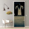 Türfolie Selbstklebend 3D Türaufkleber Horror Halloween Türtapete Selbstklebend Türposter 90X200 cm Türverkleidung Türtattoo Poster Abnehmbar Fototapete für Wohnzimmer Schlafzimmer Küche Bad -MT514