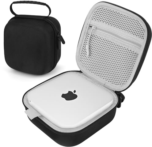 bssmmai Schutzhülle für Apple Mac mini M4 / M4 Pro Zubehör, Reise-Schutzhülle,wasserdichte und Stoßfeste Robuste Aufbewahrungsbox Tragetasche/Box für Reisen und Büro