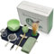 Mycketop Lot de 10 matcha de qualité supérieure avec bol en céramique, chasen en bambou, passoire à thé, cuillère à café, serviette à thé, etc. - Kit complet pour cérémonie du thé japonaise, cadeau