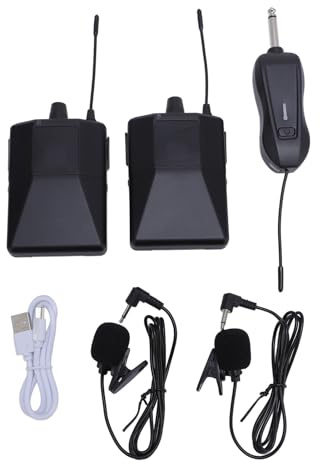 CHEOTIME Wireless in Ear Monitor System, UHF 500MHz-999MHz, No Delay, HD Audio, Beltpack Transmitter & Receiver, 3.5mm Stereo, IEM for Live Performance, Studio, Bands