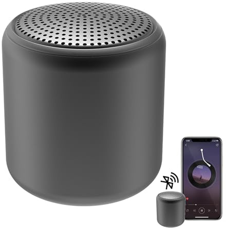 Trveqhk Wireless Speakers with Lanyard,Rechargeable Portable Wireless Speakers with Microphone - Lightweight and Portable Small Speaker for Outing, Business Trip, Home, Traveling, Camping