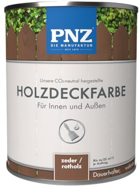 PNZ Holzdeckfarbe, Gebinde:0.25L, Farbe:zeder/rotholz