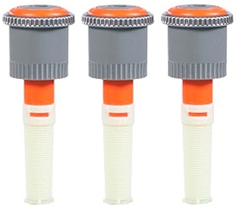 .Hunter MP 800sr, rotater Boquilla para riego Pros de spray y Pros de 04 de prs30, Naranja, alcance 1,8 hasta 3,5 m, 3 unidades, rango de beregnung – 90 – 210 grados