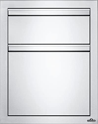 Napoleon Module encastrable 1 poubelle + 1 tiroir pour cuisine d'extérieur