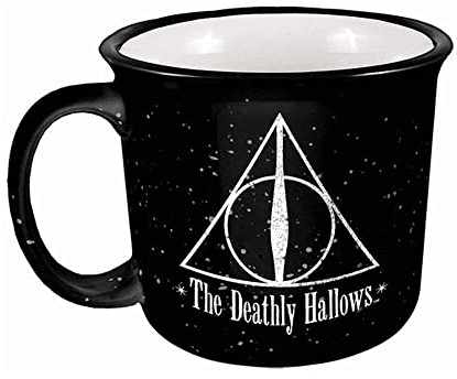 Spoontiques 21507 Tasse Harry Potter Heiligtümer des Todes Camper 414 Unzen Schwarz