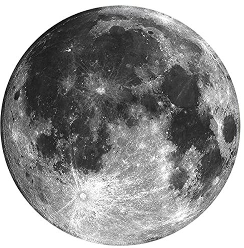 Mecool Gaming Mouse Pad/Mat for Computer Laptop 8.66x8.66x0.07 Keyboard Pad Desk Pad with Anti-slip Rubber Base Round Mouse Pad Mat-Gray Earth