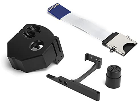 ciciglow Memory Card Mount Kit, 3D Print Extension Memory Card Extender Adapter Mount Kit for Sega Dreamcast Holder Gdemu(black)