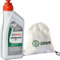Aceite motor fueraborda a 2 tempi lubricante Castrol Outboard 2T con Llavero sacacorchos 5x1lt