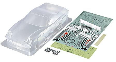 Tamiya 51672 Karosserie-Satz Lotus Europa M-C RS225mm-Zubehör für ferngesteuertes Auto, Ersatzkarosserie, RC, Modellbau, Mehrfarbig