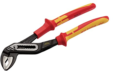 Draper 94640 XP1000 VDE Water Pump Pliers, 250mm, Red and Yellow, One Size