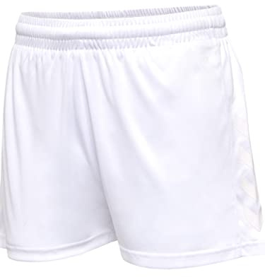 Hummel Femme Hmlcore Xk Poly pour Short, Blanc Blanc, M EU