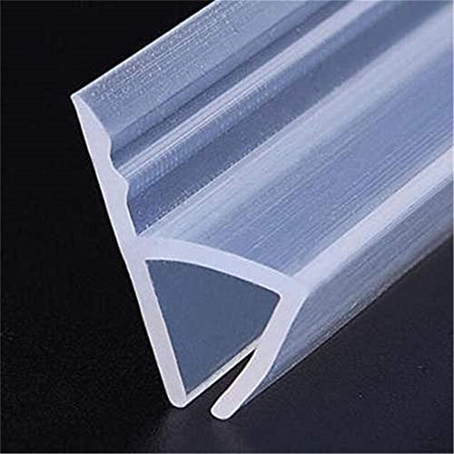 5M Glas Silikon Gummi Fensterdichtung F U H Eckform Tür Wetterstreifen Zugluftstopper Dusche Akustikplatte 6/8/10/12mm H 8mm 5M