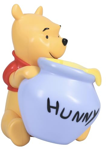 Winnie the Pooh Hunny Licht - Offiziell lizenziertes tragbares Nachtlicht 16,5 cm (6,4), Disney Lampe für Kinderzimmer oder Babyzimmer