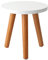 Tabouret de Plante Tabouret de Fleur Tabouret D'affichage, Petit Support de Plante de Table D'appoint Rond en Bois, Support de Support en Pot de Fleur Moderne, Support de Jardinière Haut(20*22)