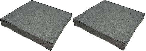 Palettenkissen Outdoor Wasserdicht - Stuhlkissen - Gartenstuhlauflagen - Sitzauflagen Gartenmöbel - Bankauflage - Sitzkissen Gartenstuhl - Polster Gartenmöbel - Rückenkissen Set aus 2 Ecolinen