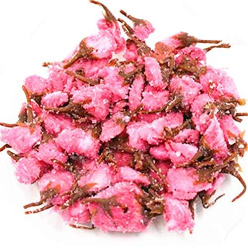 Thé Fleurs de Cerisier Salées Chine Original Thé Parfumé Bon Thé Organique Thé aux Fleurs Aliments Verts sans Additifs Thé aux Herbes (100g)