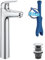 GROHE Swift Quickfix-Grifo de lavabo 1/2 Tamaño XL, Cromo, Menor consumo de agua 24331001