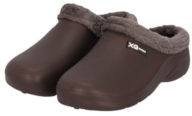 Morethansocks XQ - Gartenclogs Damen - Gefüttert - Braun - Größe 38 - Gartenschuhe - Gartenclogs Damen - Gartenclogs Damen - Gartenclogs