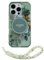 CG MOBILE Guess GUHMP16XHFWBRCESN Hülle für iPhone 16 Pro Max 6.9 Grün hardcase IML Flowers with Pearl Strap