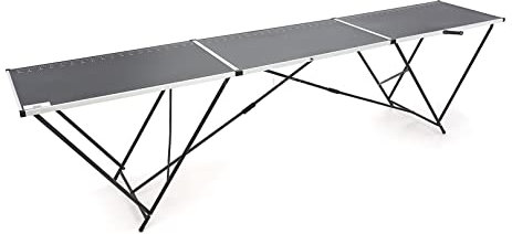 HBM Aluminium-Tapetentisch klappbar 300 x 60 x 77 cm.