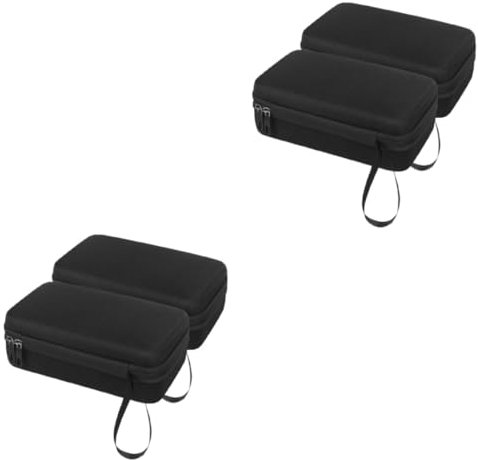 INOOMP 4 Stück Aufbewahrungstasche Für Das Ladegerät Ladegerät-Organizer-Tasche Aufbewahrungstasche Für Datenkabel Aufbewahrungstasche Für Fahrradkabel Fahrradkabel-packtasche Polyester