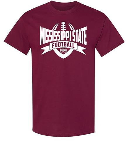NCAA Football Rush, Team-Farbe, College, Universität, Mississippi State Bulldogs Kastanienbraun, XL