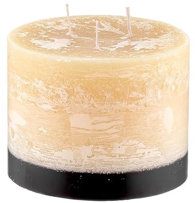 Bitter Orange & Ylang Ylang - Original Organics 3 Wick, Luxury Cosy Scented Candle for The Home - Hand Poured 100% Recycled Wax - Up to 80 Hours Burn Time, Gift for Men and Women