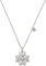 Emporio Armani Damen-Edelstahl- oder Sterlingsilber-Halskette mit Karabinerverschluss, Metallisches Silber