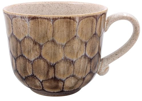Lesser & Pavey Elemants Reactive Glaze Brown Mug | Home & Kitchen, Stylish Ceramic, Tea & Coffee, Mens Gifts, Birthday Gifts