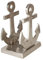 Serviettenhalter ANKER silber aus Metal