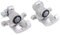 2pcs Bremssättel Hinten Links und Rechts für Kia Picanto BA SA 1.0L 1.1L Bj 2005 2006 2007 2008 2009 2010 2011 Bremssattel Bremszangen Bremsanlage 726112, 343625, 5836007320, 5 8360 07 320