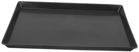 VICASKY Dog Crate Tray Replacement Leakproof Plastic Bottom Tray for Pet Cages Easy to Clean Design for Small Dogs Rabbits and Birds Black