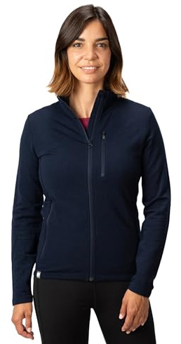 ALPIN LOACKER Merino Jacke Damen 270 g/m² I Merinowolle Fleecejacke atmungsaktiv I Wolljacke für Outdoor und Freizeit