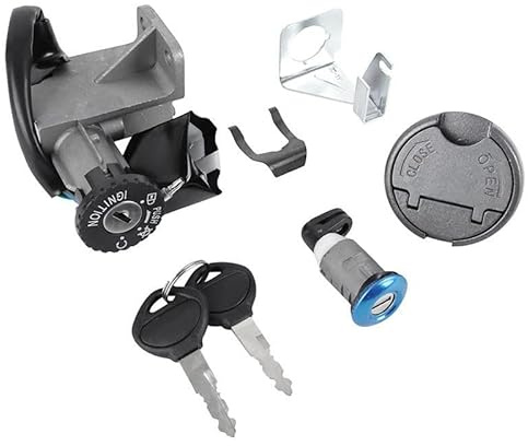 cyclingcolors Motorrad Roller Moped Schlüsselschalter Zündschalter kompatibel mit kymco 50 125 agility rs 12 pouces 5 fils 35010-LGB5-E10