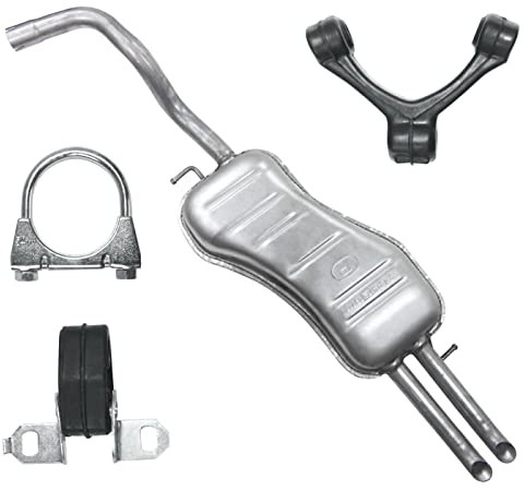 POLMOstrow Auspuff für Skoda Octavia 1 I 1996-2007 | Endtopf, Motoren: 1.8 - 2.0 | Fließheck, Kombi