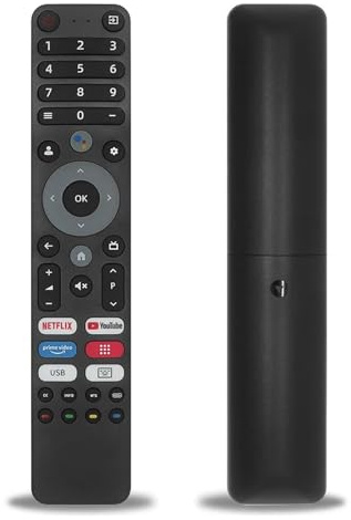 1pc Telecomando Vocale for CHIQ PEAQ OK PTV32GH-5023C PTV32GH-5024C OTV 50AU-5023C OTV43AU-5023C OTV50AU-5023C Smart TV