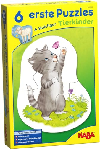 Haba 303309 6 Erste Puzzle Tierkinder