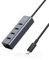 Anker USB C Hub, Aluminum USB C Adapter with 4 USB 3.0 Ports, for MacBook Pro 2018/2017, ChromeBook, XPS, Galaxy S9/S8, and More